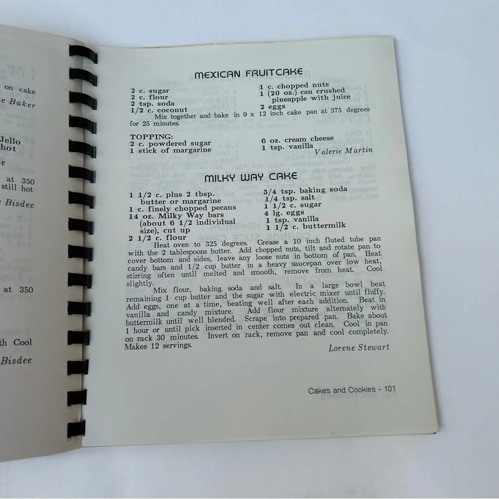 Spirit Of Cooking Timber Ridge Assembly Of God Catoosa Church Cookbook Vintage